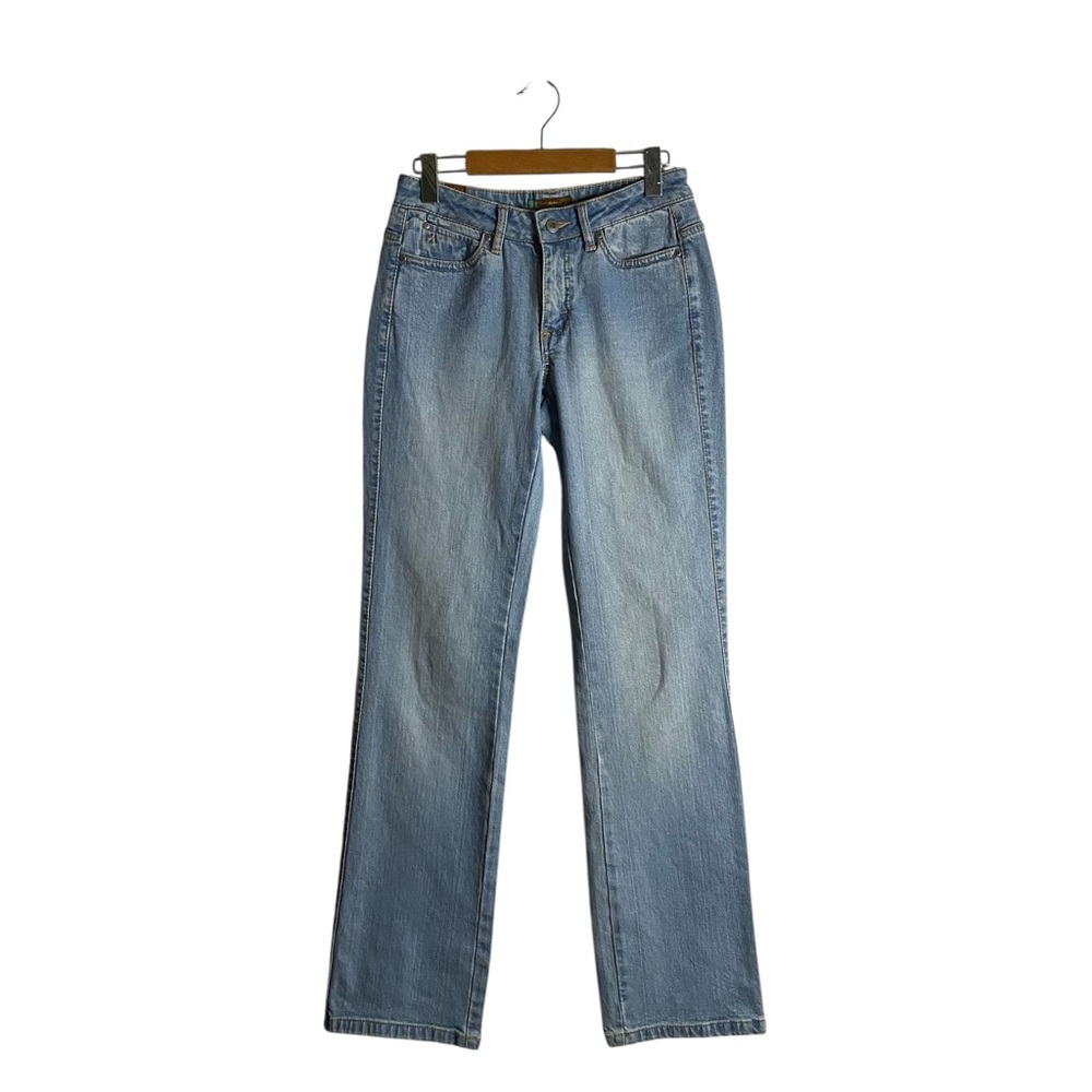 Wrangler Aura Women's Light Wash Straight Leg Denim Jeans